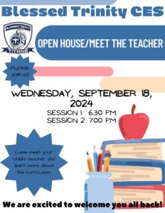 Open House/Meet the Teacher